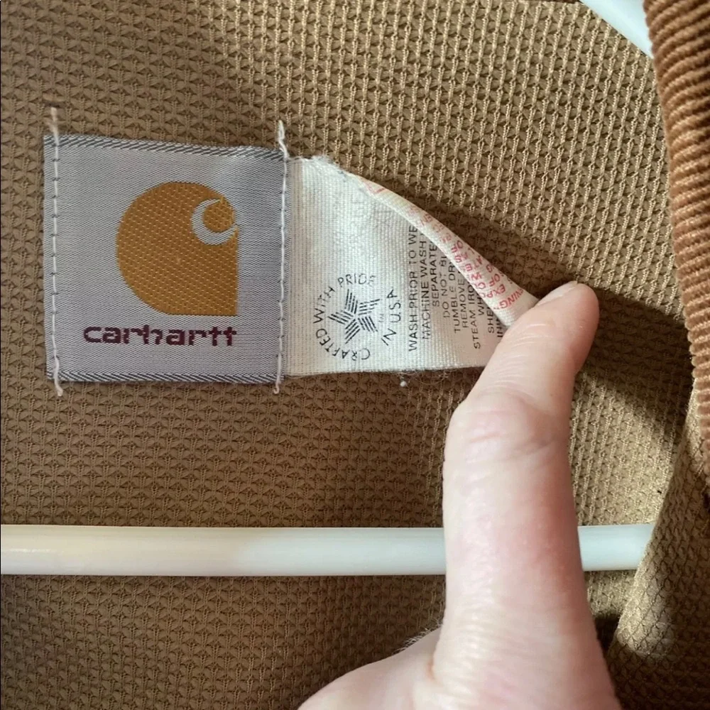 Vintage CARHARTT CHORE MEN'S SZ XL COAT - Picture 4 of 4